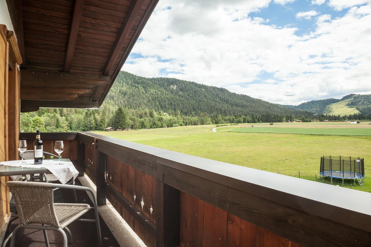Apartmán Haus Bergesblick Leutasch Exteriér fotografie